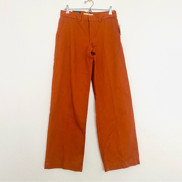 Levi’s Premium Baggy Trousers in Baked Clay Twill - Brown Size 26/31 - Picture 7 of 16